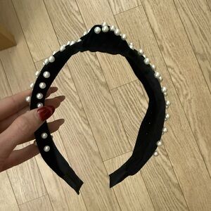 Lilly Pulitzer Black Pearl Embellished Headband